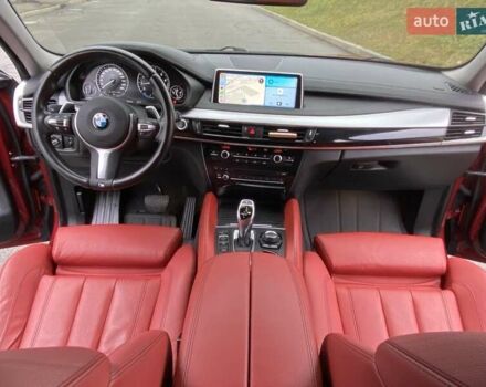 Красный БМВ Х6, объемом двигателя 3 л и пробегом 96 тыс. км за 28950 $, фото 25 на Automoto.ua