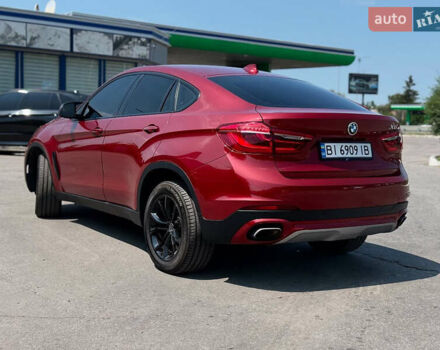 Красный БМВ Х6, объемом двигателя 2.98 л и пробегом 93 тыс. км за 36000 $, фото 6 на Automoto.ua