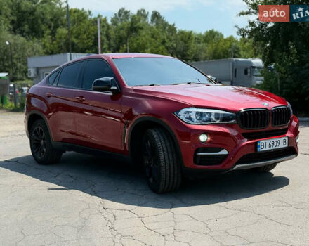 Красный БМВ Х6, объемом двигателя 2.98 л и пробегом 93 тыс. км за 36000 $, фото 2 на Automoto.ua