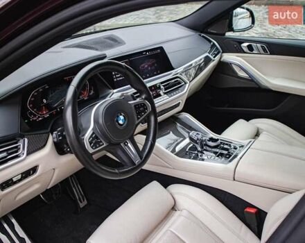 Красный БМВ Х6, объемом двигателя 3 л и пробегом 116 тыс. км за 64500 $, фото 29 на Automoto.ua