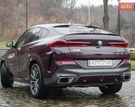 Красный БМВ Х6, объемом двигателя 3 л и пробегом 116 тыс. км за 64500 $, фото 9 на Automoto.ua