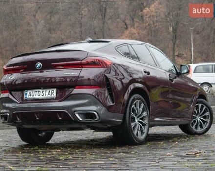 Красный БМВ Х6, объемом двигателя 3 л и пробегом 116 тыс. км за 64500 $, фото 6 на Automoto.ua
