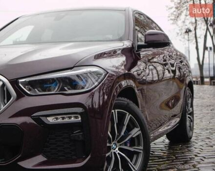 Красный БМВ Х6, объемом двигателя 3 л и пробегом 116 тыс. км за 64500 $, фото 2 на Automoto.ua