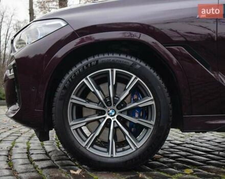 Красный БМВ Х6, объемом двигателя 3 л и пробегом 116 тыс. км за 64500 $, фото 13 на Automoto.ua