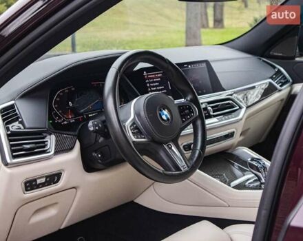 Красный БМВ Х6, объемом двигателя 3 л и пробегом 116 тыс. км за 64500 $, фото 28 на Automoto.ua