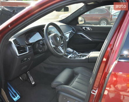 Красный БМВ Х6, объемом двигателя 3 л и пробегом 1 тыс. км за 94000 $, фото 14 на Automoto.ua