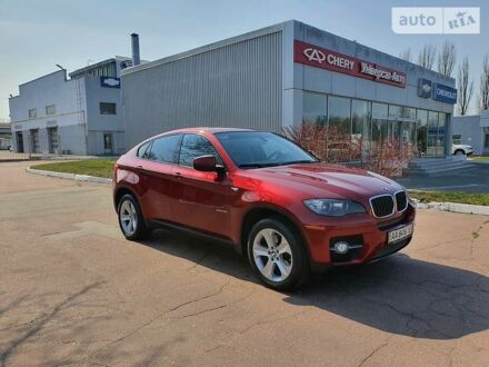 БМВ Х6 2008 в Киеве на Automoto.ua Красный БМВ Х6, объемом двигателя 3 л и пробегом 104 тыс. км за 17500 $, фото 1 на Automoto.ua