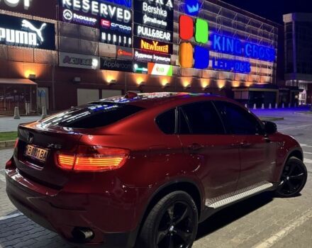 Красный БМВ Х6, объемом двигателя 3 л и пробегом 220 тыс. км за 16000 $, фото 1 на Automoto.ua