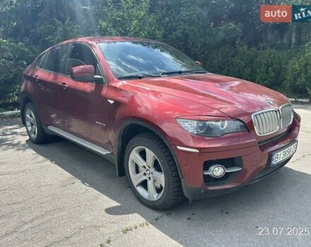 Червоний БМВ Х6, об'ємом двигуна 4.39 л та пробігом 110 тис. км за 11500 $, фото 1 на Automoto.ua