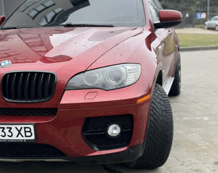Красный БМВ Х6, объемом двигателя 2.99 л и пробегом 220 тыс. км за 12000 $, фото 1 на Automoto.ua