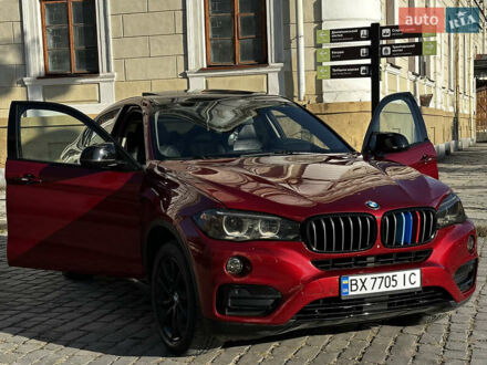 Красный БМВ Х6, объемом двигателя 2.98 л и пробегом 317 тыс. км за 25000 $, фото 1 на Automoto.ua