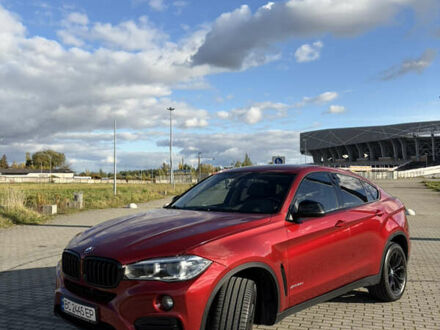 БМВ Х6 2016 в Львове на Automoto.ua Красный БМВ Х6, объемом двигателя 2.99 л и пробегом 111 тыс. км за 40500 $, фото 1 на Automoto.ua