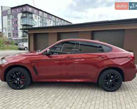 Красный БМВ Х6, объемом двигателя 3 л и пробегом 160 тыс. км за 42000 $, фото 1 на Automoto.ua