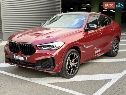 Червоний БМВ Х6, об'ємом двигуна 3 л та пробігом 53 тис. км за 62000 $, фото 1 на Automoto.ua