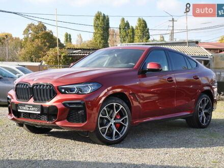 Красный БМВ Х6, объемом двигателя 3 л и пробегом 1 тыс. км за 94000 $, фото 1 на Automoto.ua