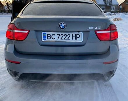 Серый БМВ Х6, объемом двигателя 3 л и пробегом 214 тыс. км за 17000 $, фото 2 на Automoto.ua