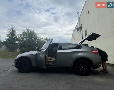 Серый БМВ Х6, объемом двигателя 3 л и пробегом 210 тыс. км за 16200 $, фото 7 на Automoto.ua