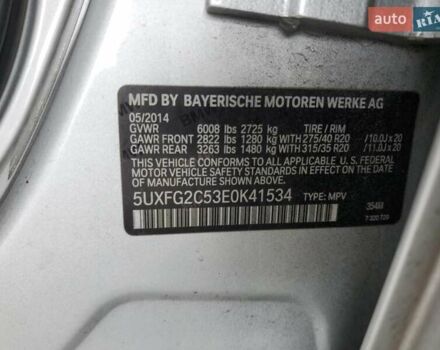Сірий БМВ Х6, об'ємом двигуна 3 л та пробігом 146 тис. км за 11900 $, фото 12 на Automoto.ua