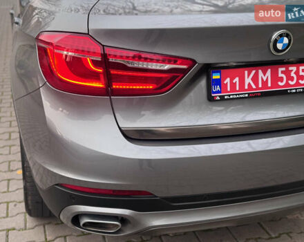 Серый БМВ Х6, объемом двигателя 2.99 л и пробегом 98 тыс. км за 33800 $, фото 9 на Automoto.ua