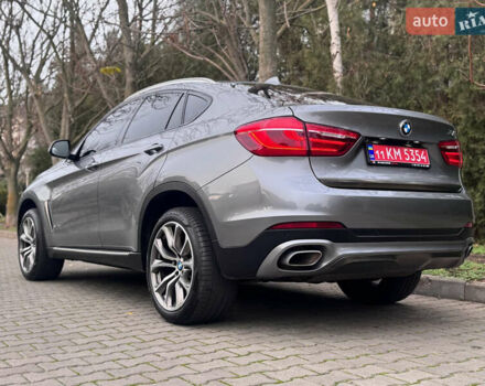 Серый БМВ Х6, объемом двигателя 2.99 л и пробегом 98 тыс. км за 33800 $, фото 13 на Automoto.ua