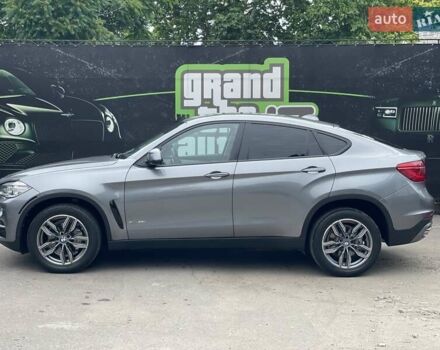Серый БМВ Х6, объемом двигателя 3 л и пробегом 205 тыс. км за 22400 $, фото 2 на Automoto.ua