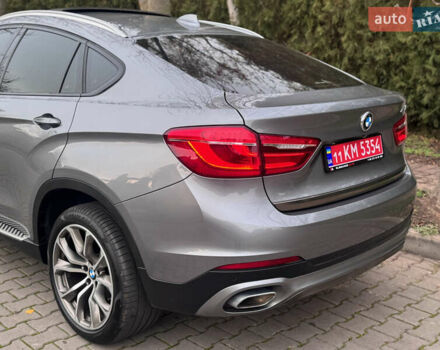 Серый БМВ Х6, объемом двигателя 2.99 л и пробегом 98 тыс. км за 33800 $, фото 12 на Automoto.ua