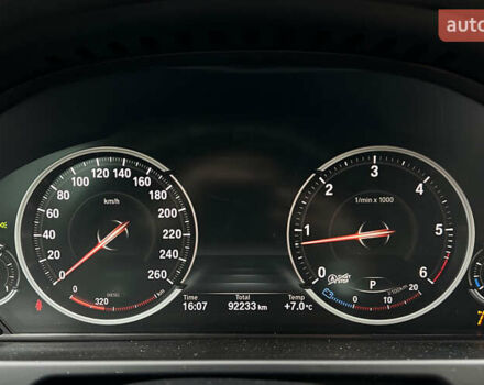 Серый БМВ Х6, объемом двигателя 2.99 л и пробегом 92 тыс. км за 38750 $, фото 12 на Automoto.ua