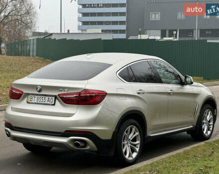 Серый БМВ Х6, объемом двигателя 3 л и пробегом 79 тыс. км за 38900 $, фото 3 на Automoto.ua