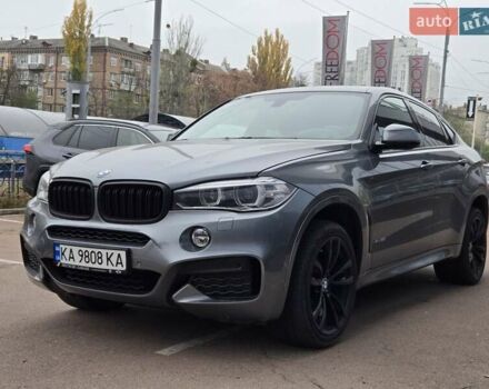 Серый БМВ Х6, объемом двигателя 3 л и пробегом 106 тыс. км за 34900 $, фото 1 на Automoto.ua