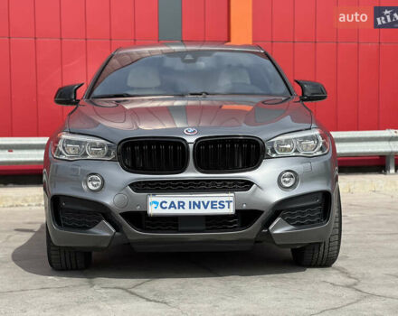 Серый БМВ Х6, объемом двигателя 3 л и пробегом 184 тыс. км за 38500 $, фото 4 на Automoto.ua