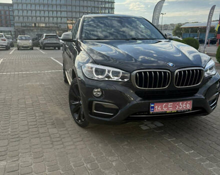 Серый БМВ Х6, объемом двигателя 3 л и пробегом 100 тыс. км за 32999 $, фото 1 на Automoto.ua
