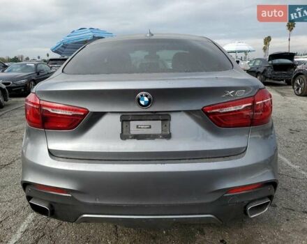 Серый БМВ Х6, объемом двигателя 3 л и пробегом 49 тыс. км за 8900 $, фото 5 на Automoto.ua