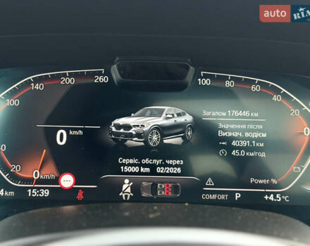 Сірий БМВ Х6, об'ємом двигуна 2.99 л та пробігом 176 тис. км за 59700 $, фото 25 на Automoto.ua