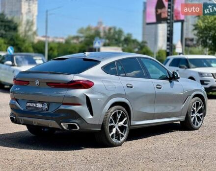 Серый БМВ Х6, объемом двигателя 3 л и пробегом 49 тыс. км за 97500 $, фото 5 на Automoto.ua