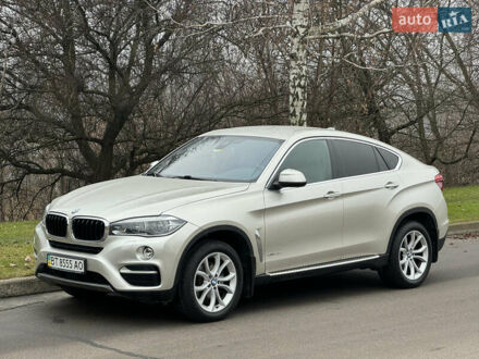 Серый БМВ Х6, объемом двигателя 3 л и пробегом 79 тыс. км за 38900 $, фото 1 на Automoto.ua