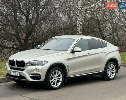 Серый БМВ Х6, объемом двигателя 3 л и пробегом 79 тыс. км за 38900 $, фото 1 на Automoto.ua