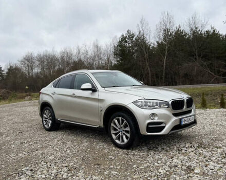 Серый БМВ Х6, объемом двигателя 3 л и пробегом 128 тыс. км за 33900 $, фото 1 на Automoto.ua