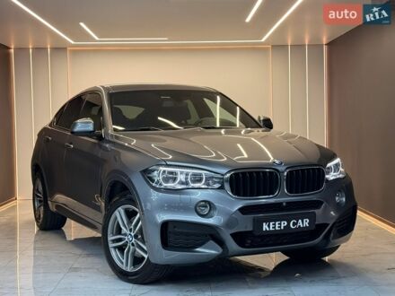 Серый БМВ Х6, объемом двигателя 3 л и пробегом 175 тыс. км за 33500 $, фото 1 на Automoto.ua