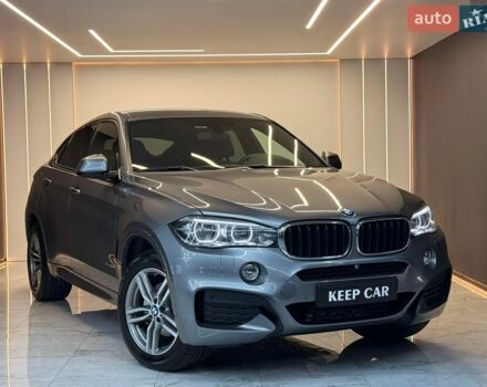 Серый БМВ Х6, объемом двигателя 3 л и пробегом 175 тыс. км за 33500 $, фото 1 на Automoto.ua
