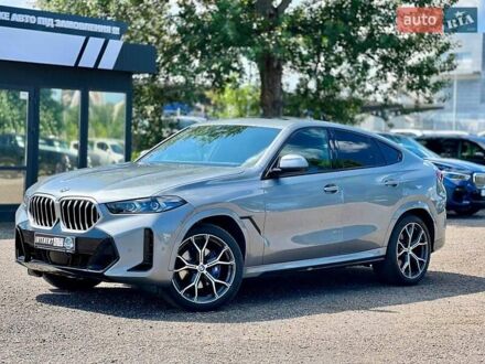 Серый БМВ Х6, объемом двигателя 3 л и пробегом 49 тыс. км за 97500 $, фото 1 на Automoto.ua