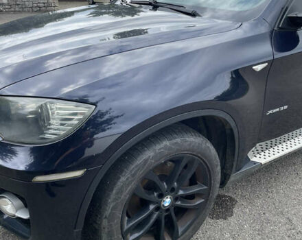 Синий БМВ Х6, объемом двигателя 3 л и пробегом 220 тыс. км за 15000 $, фото 1 на Automoto.ua