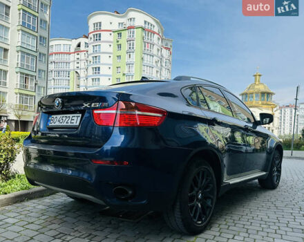 Синий БМВ Х6, объемом двигателя 3 л и пробегом 175 тыс. км за 20900 $, фото 7 на Automoto.ua