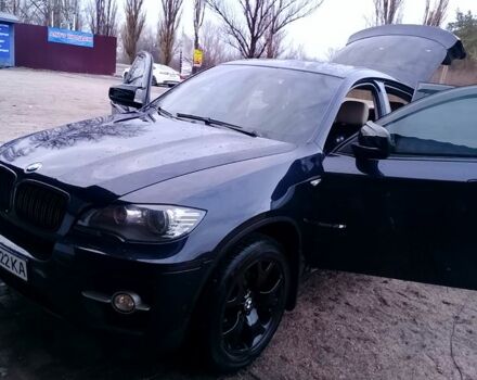Синий БМВ Х6, объемом двигателя 3 л и пробегом 217 тыс. км за 15000 $, фото 6 на Automoto.ua