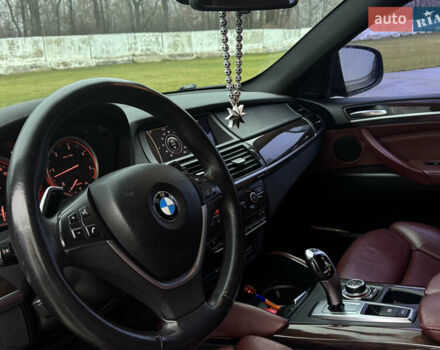 Синий БМВ Х6, объемом двигателя 3 л и пробегом 245 тыс. км за 19000 $, фото 12 на Automoto.ua