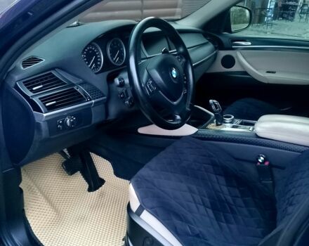 Синий БМВ Х6, объемом двигателя 3 л и пробегом 217 тыс. км за 15000 $, фото 1 на Automoto.ua