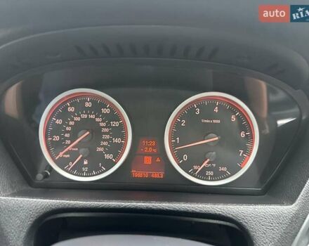 Синий БМВ Х6, объемом двигателя 3 л и пробегом 198 тыс. км за 15450 $, фото 100 на Automoto.ua
