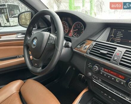 Синий БМВ Х6, объемом двигателя 3 л и пробегом 198 тыс. км за 15450 $, фото 82 на Automoto.ua