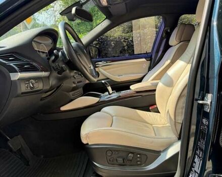 Синий БМВ Х6, объемом двигателя 3 л и пробегом 127 тыс. км за 19000 $, фото 7 на Automoto.ua