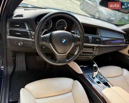 Синий БМВ Х6, объемом двигателя 3 л и пробегом 127 тыс. км за 19000 $, фото 12 на Automoto.ua
