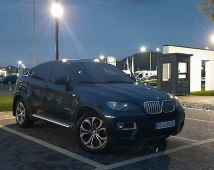 Синий БМВ Х6, объемом двигателя 3 л и пробегом 217 тыс. км за 19900 $, фото 1 на Automoto.ua